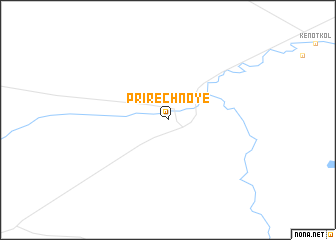 map of Prirechnoye