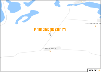 map of Prirodorozhnyy