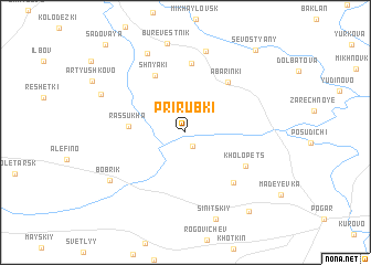 map of Prirubki