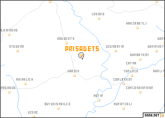 map of Prisadets