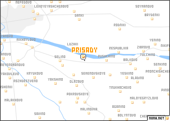 map of Prisady