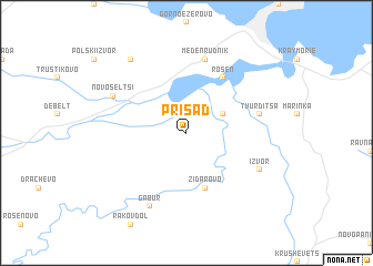 map of Prisad