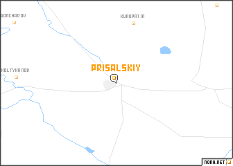 map of Prisal\
