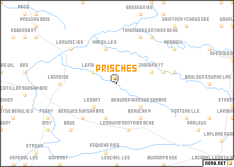 map of Prisches