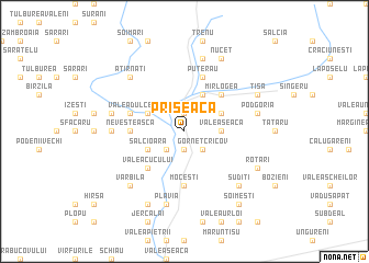 map of Priseaca