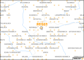 map of Prisen