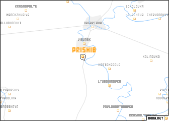 map of Prishib