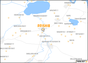 map of Prishib