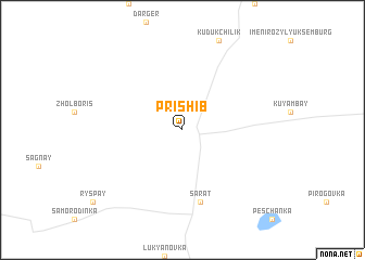 map of Prishib