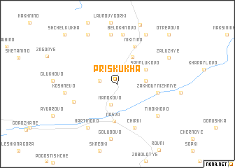 map of Priskukha