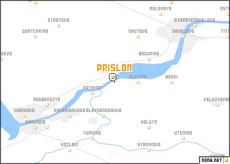 map of Prislon