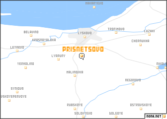 map of Prisnetsovo