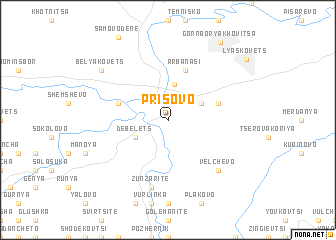 map of Prisovo