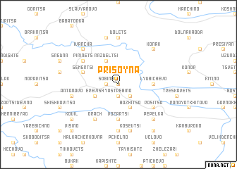 map of Prisoyna