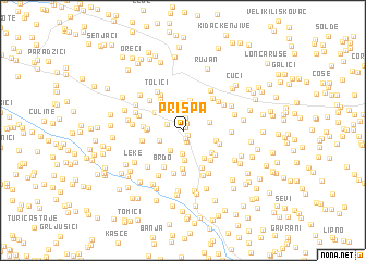 map of Prispa