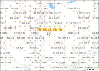 map of Prisselberg