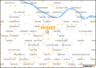 map of Prisser