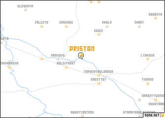 map of Pristan\