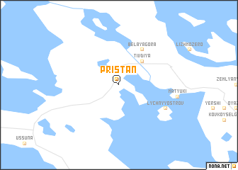 map of Pristan\