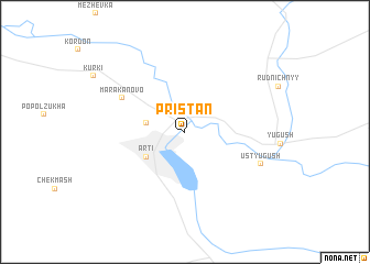 map of Pristan\