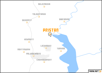 map of Pristan\