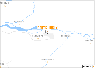 map of Pritomskiy