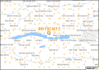 map of Pritschitz