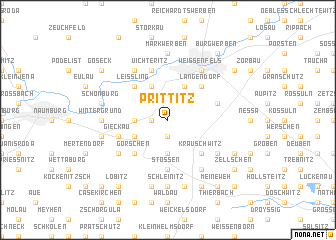 map of Prittitz