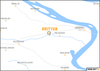 map of Prityka