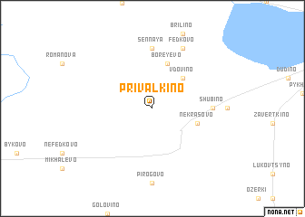 map of Privalkino