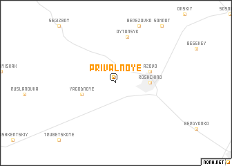 map of Prival\