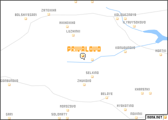 map of Privalovo