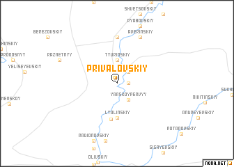 map of Privalovskiy