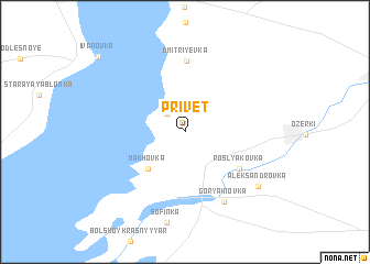 map of Privet