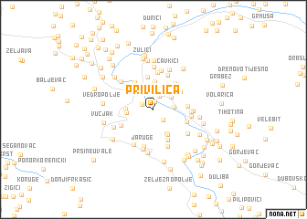 map of Privilica