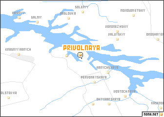 map of Privol\