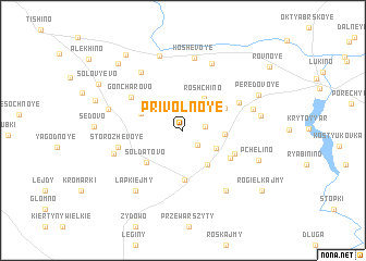 map of Privolʼnoye