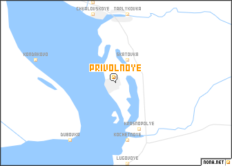 map of Privol\