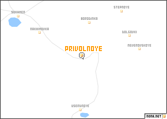 map of Privol\