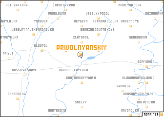 map of Privolʼnyanskiy