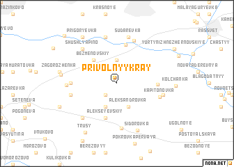 map of Privol\