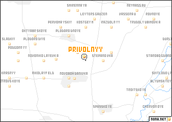 map of Privolʼnyy