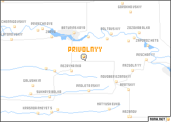 map of Privol\