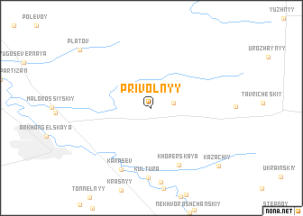 map of Privol\