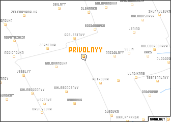 map of Privol\