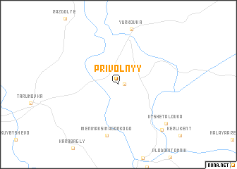 map of Privol\