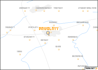 map of Privol\