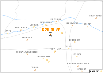 map of Privol\