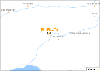 map of Privol\