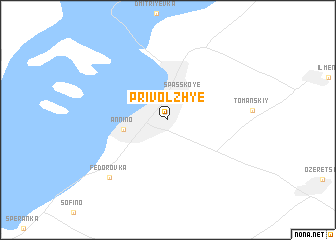 map of Privolzh\